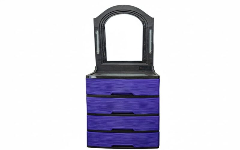 Tocador Glamour: diseño elegante y máxima organización en tu habitación